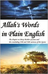 Allah's Words In Plain English by Omar Tarazi